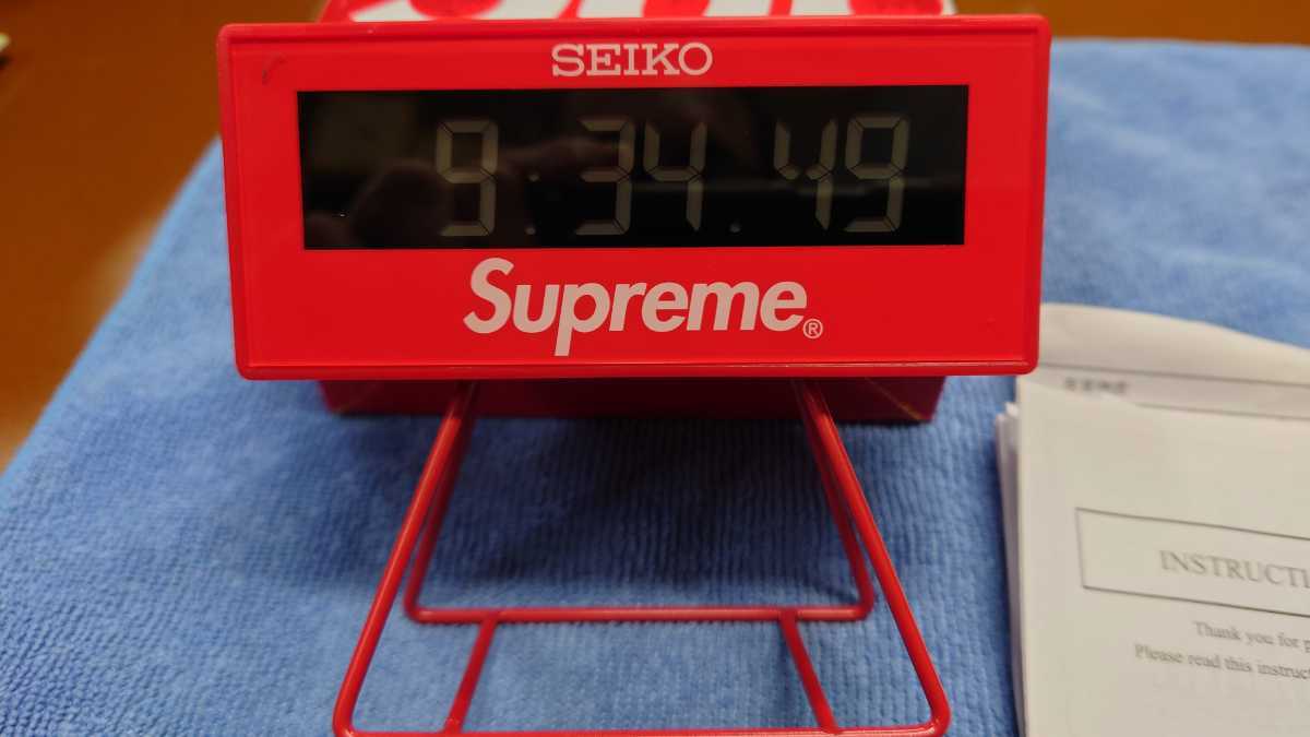 Supreme シュプリーム Seiko Marathon Clock 21SS 中古美品 【公式通販】