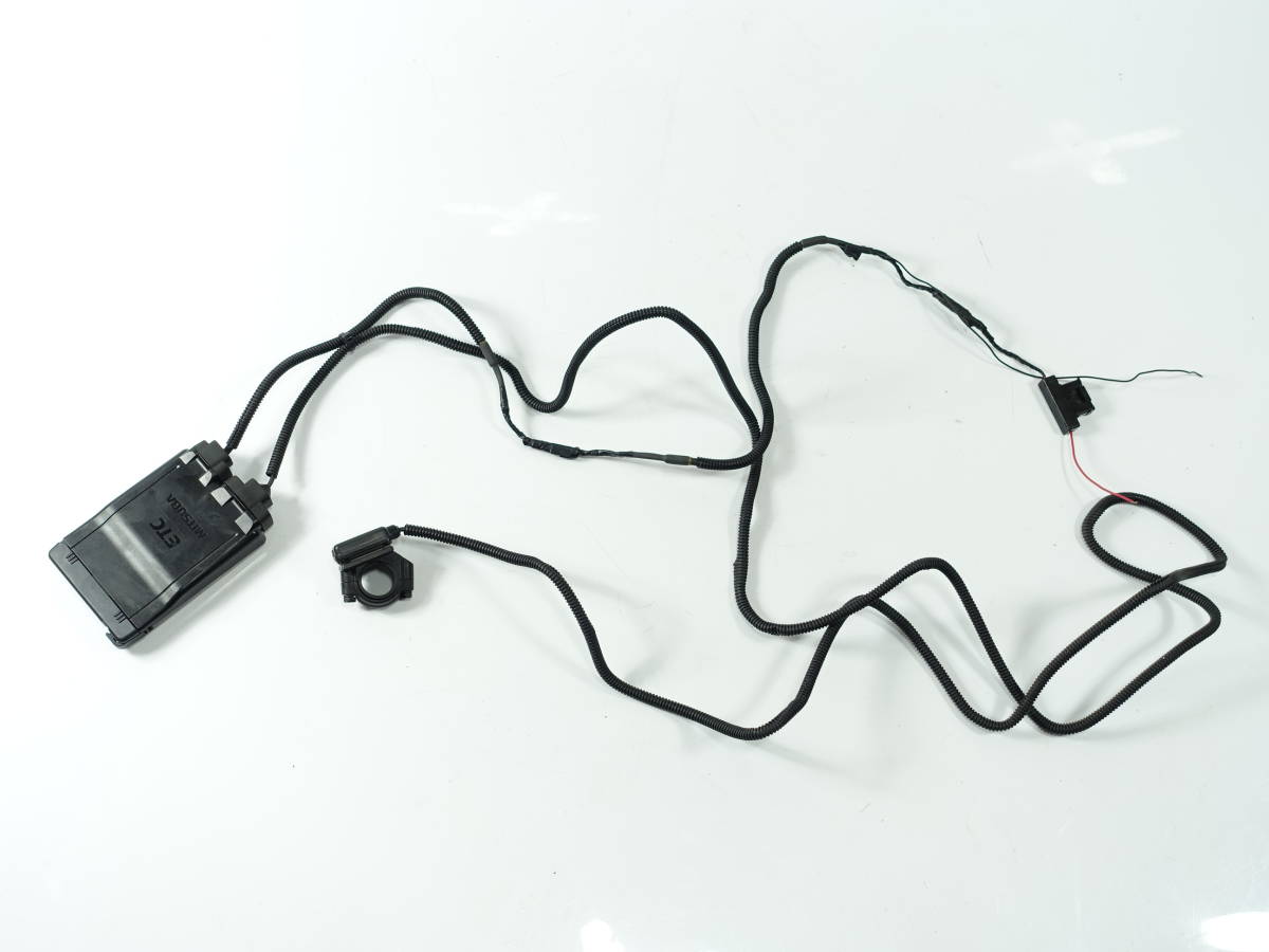 バイク用ETC BE51 MITSUBA セットアップ済動作確認済 アンテナ