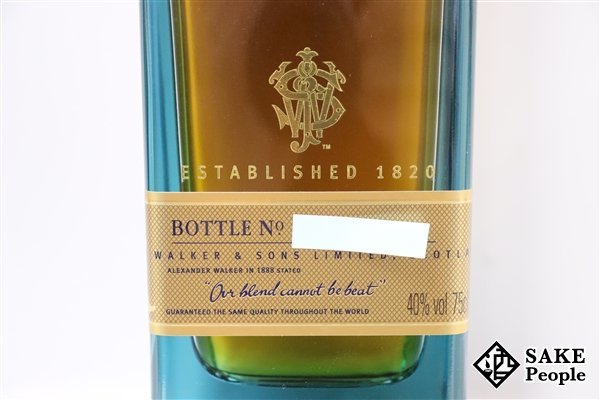 ジョニーウォーカー ブルーラベル 750ml Walker – 1円～ 箱 ウイスキー