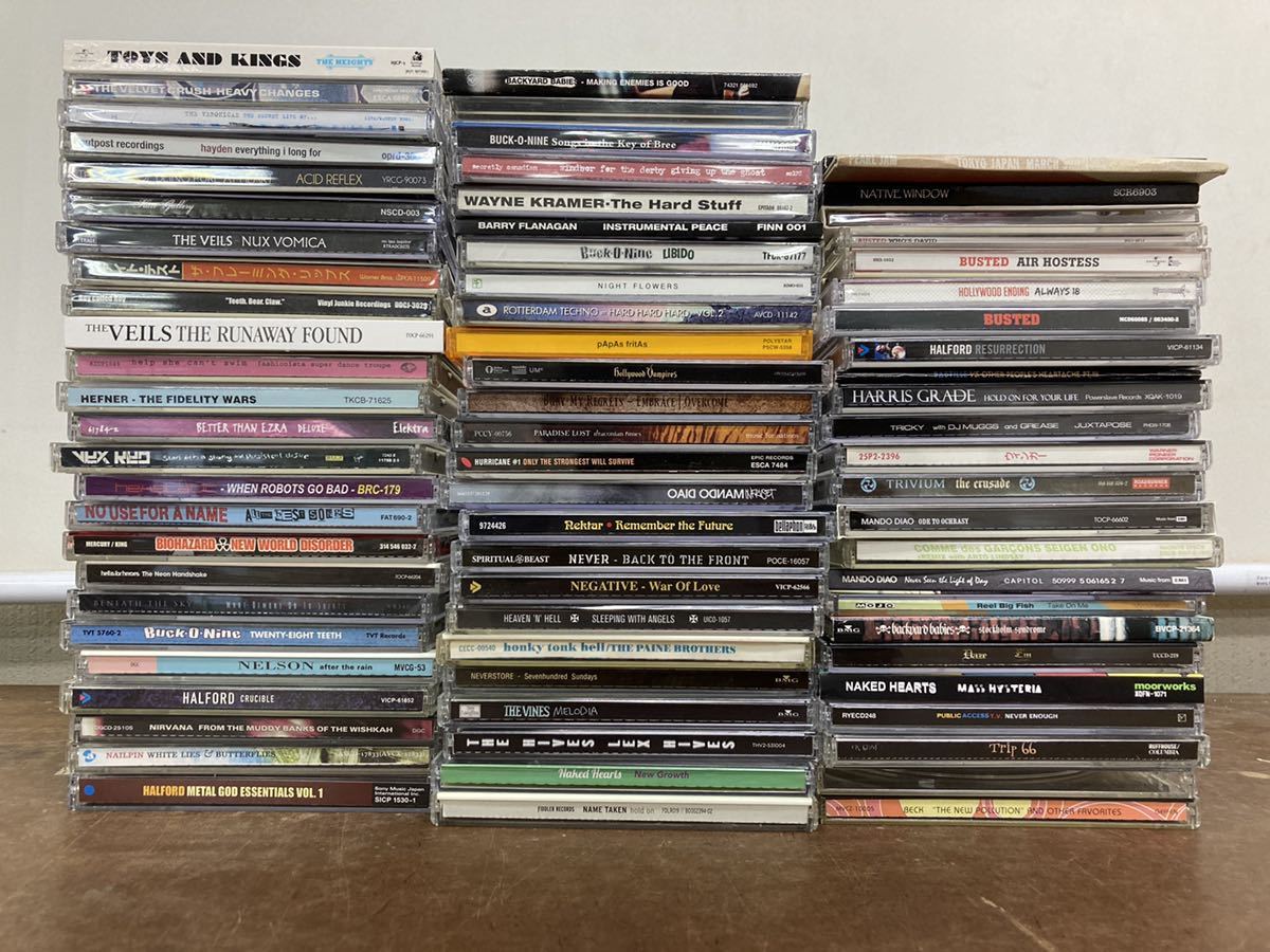A050[1円スタート]洋楽 ロック まとめ CD 約150枚 セット 100サイズ 1