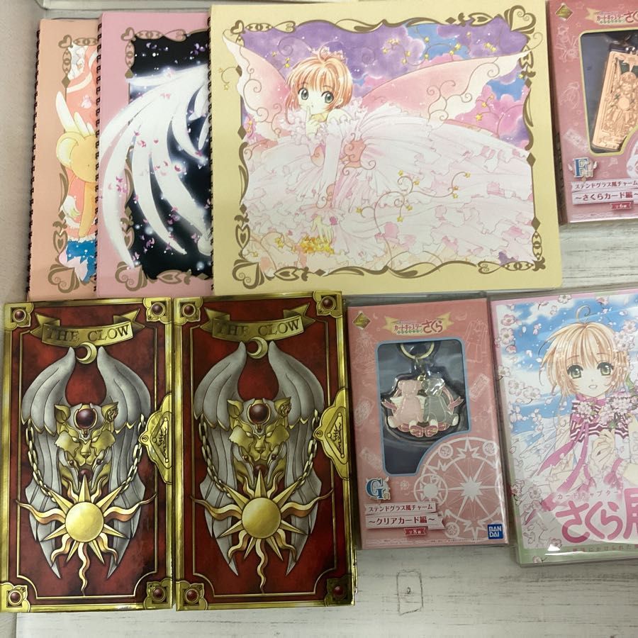 カードキャプターさくら カードバインダー 1stop 現状カードキャプターさくら CLAMP グッズ まとめ売り カード