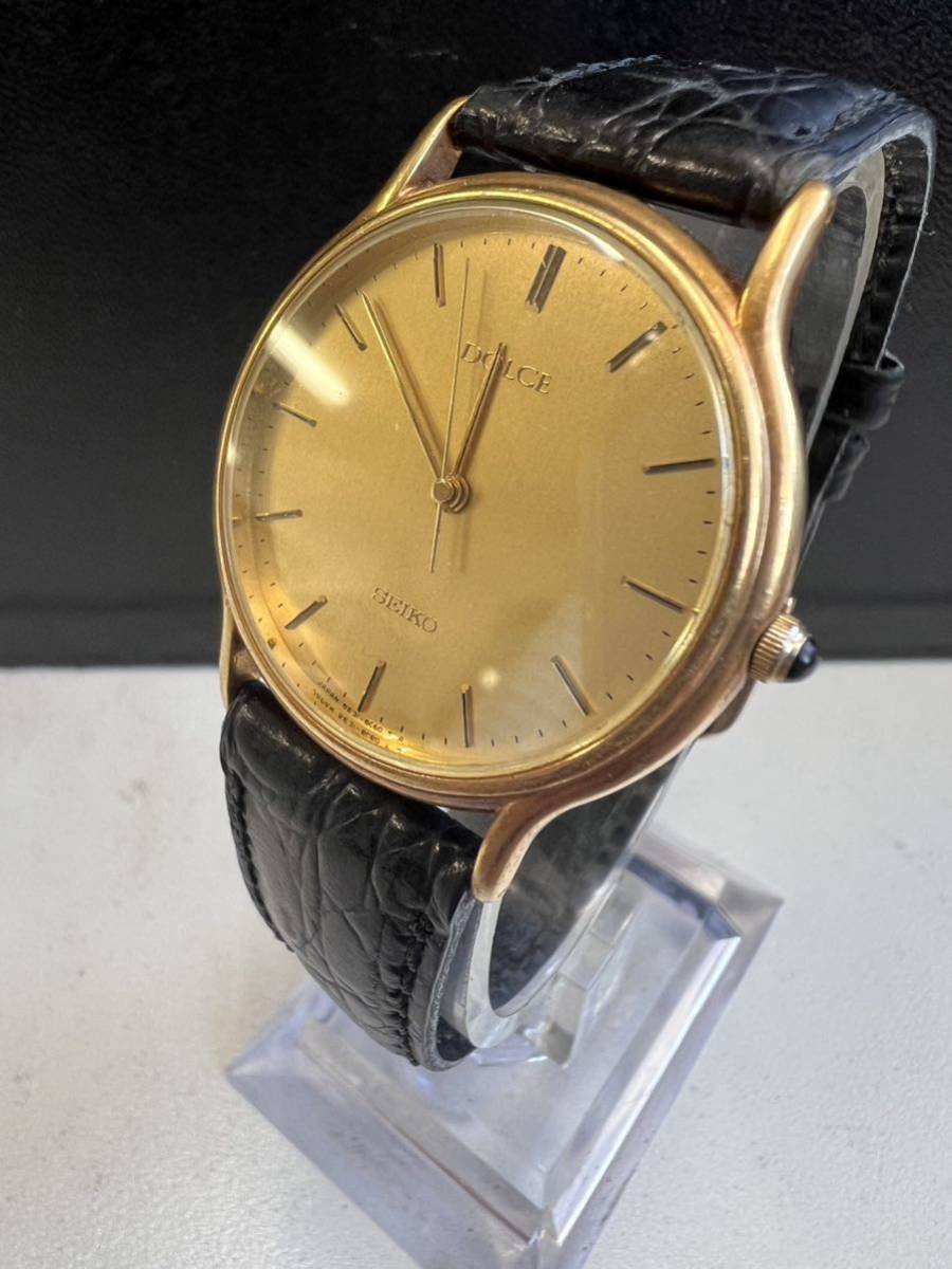 △ SEIKO セイコー QZ 5E31-6C50 ドルチェ DOLCE 18K/750 29.4g