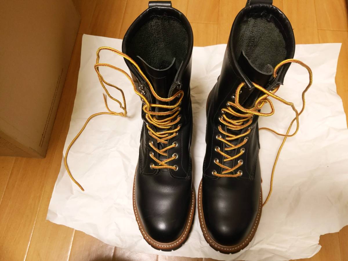 RED WING レッドウィング 8210 ロガーブーツ レースアップ 黒 ブラック