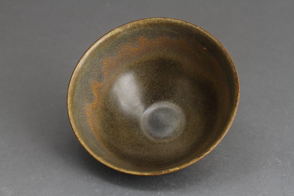 公式通販 天目茶碗 中国時代物 骨董品茶道具 陶器 共箱付き | 遠州好み
