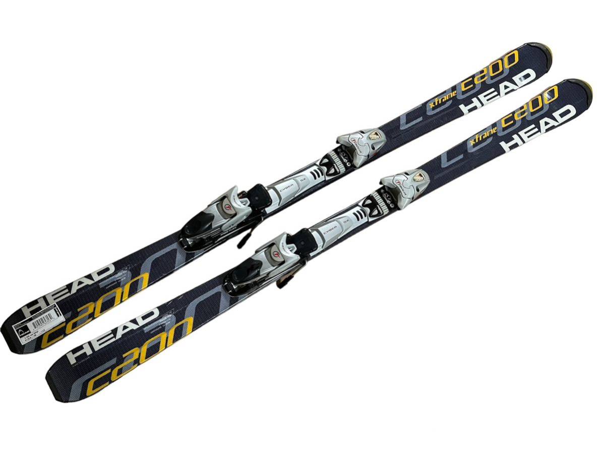 HEAD C200 スキー 板 ビンディング セット 142cm Yahoo!オークション