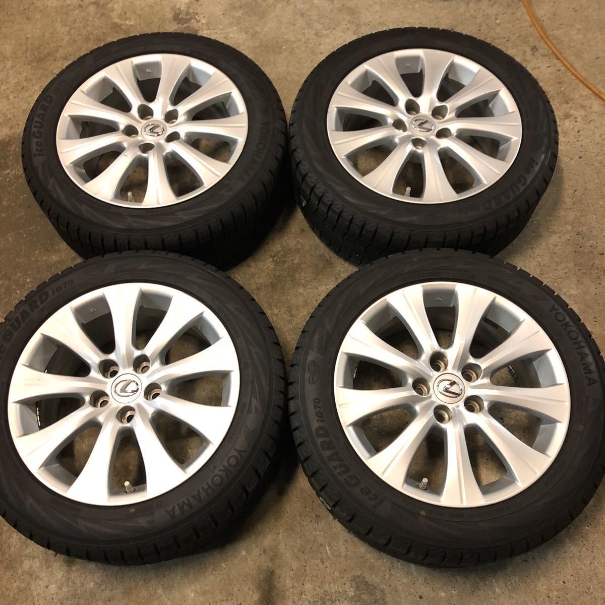 LEXUS レクサス GRL10 10系 GS250 GS300h 純正 225/50R17 5H PCD114.3
