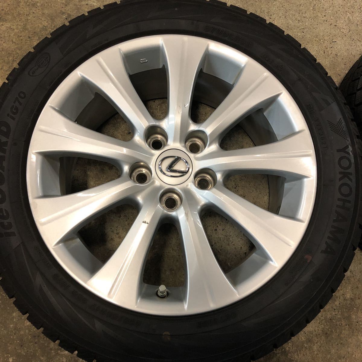LEXUS レクサス GRL10 10系 GS250 GS300h 純正 225/50R17 5H PCD114.3 