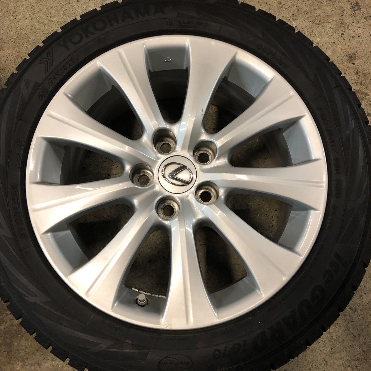 LEXUS レクサス GRL10 10系 GS250 GS300h 純正 225/50R17 5H PCD114.3 