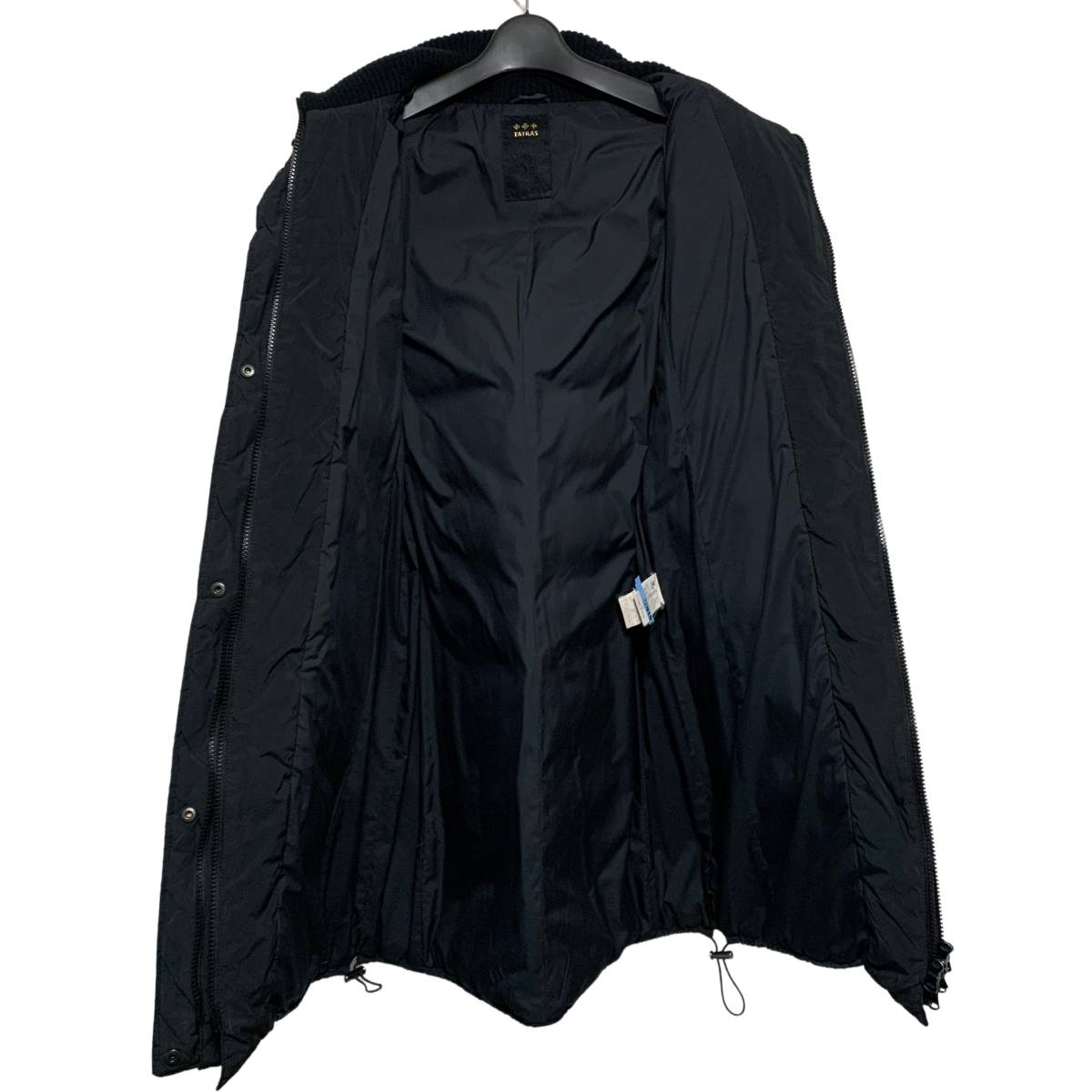 即決】国内正規品 TATRAS タトラス ライヤード ダウンコート/黒/02/LTA 