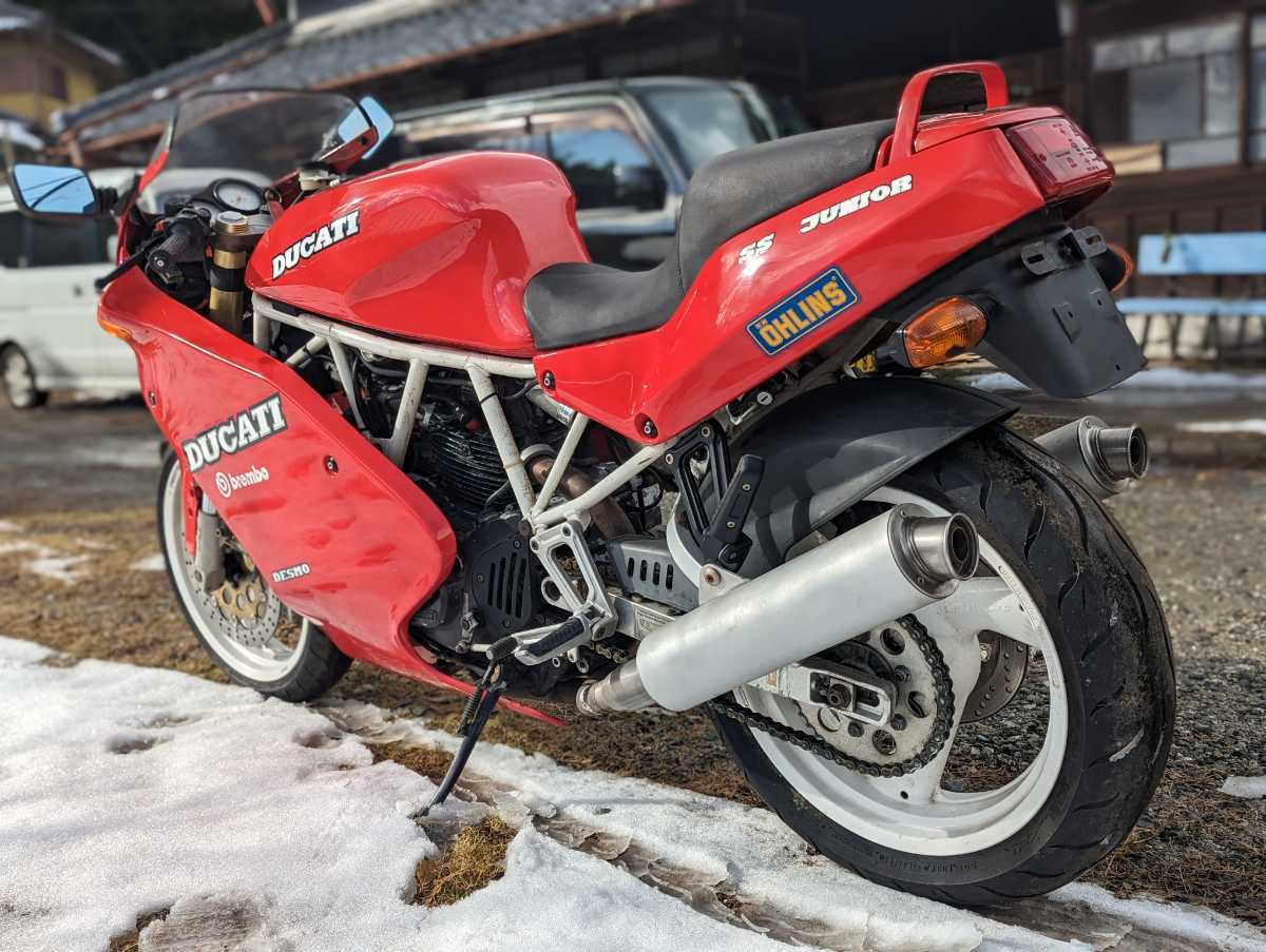 ドゥカティ DUCATI 400SS ジュニア 長期保管車レストアベース 書類あり 