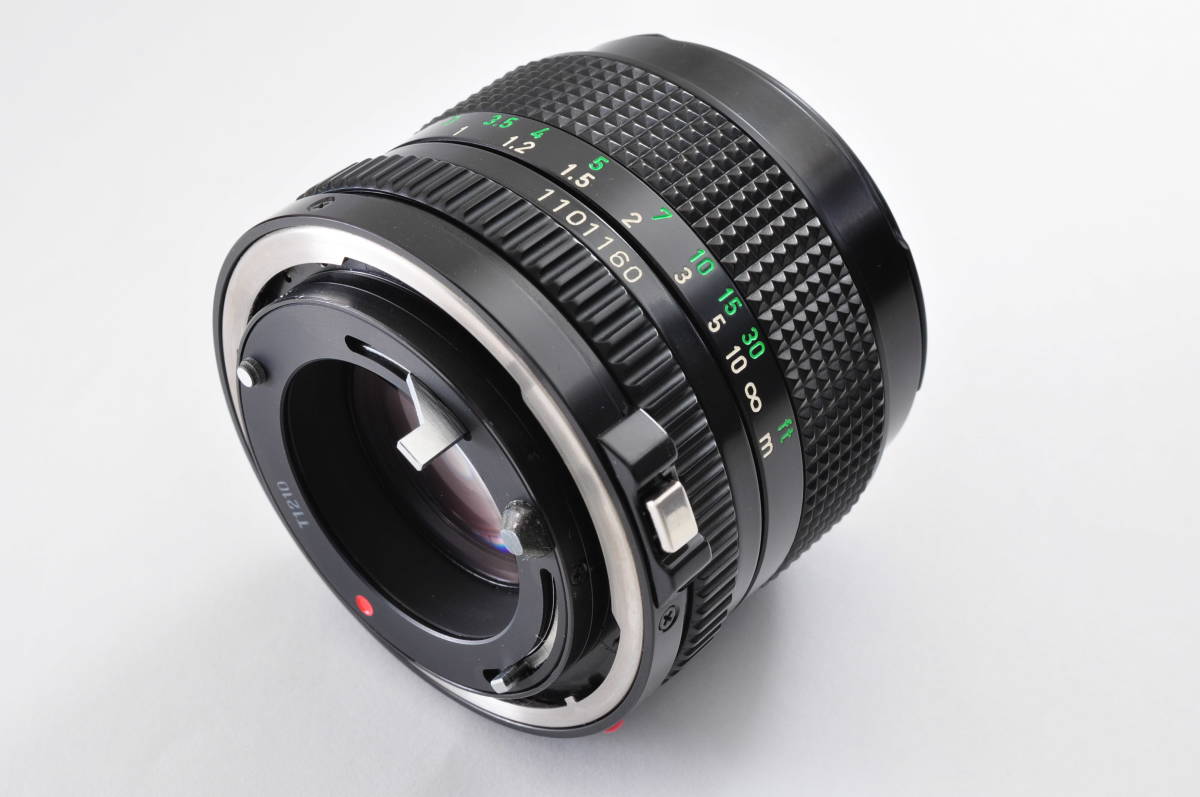 Canon New FD NFD MF Lens 50mm F/1.4 F1.4 キャノン キヤノン マニュアルフォーカス スタンダードレンズ FD 50mm Canon Focus F1.4 ⁄