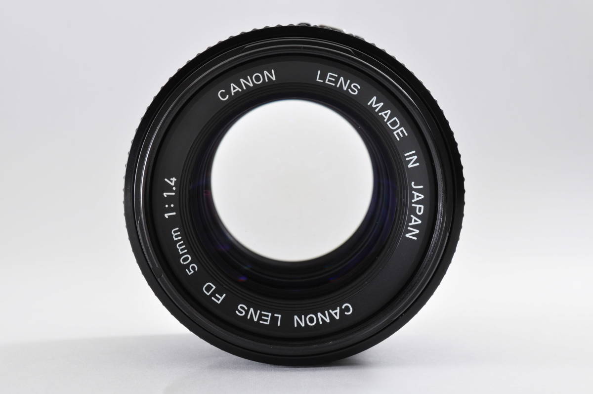 Canon New FD NFD MF Lens 50mm F/1.4 F1.4 キャノン キヤノン マニュアルフォーカス スタンダードレンズ FD 50mm Canon Focus F1.4 ⁄