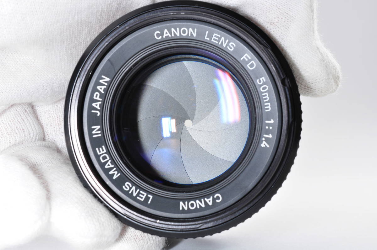 Canon New FD NFD MF Lens 50mm F/1.4 F1.4 キャノン キヤノン マニュアルフォーカス スタンダードレンズ FD 50mm Canon Focus F1.4 ⁄