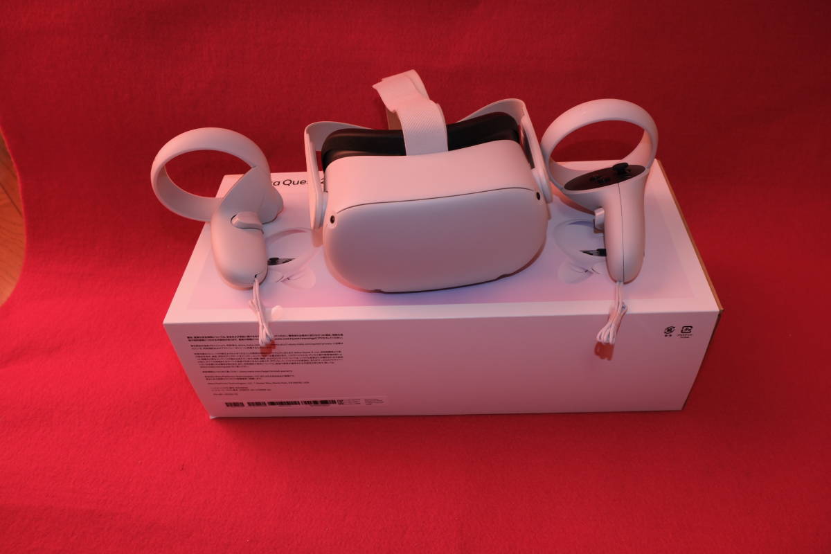 Meta Oculus Quest 2 128GB VR ヘッドセット(使用9カ月・美品)