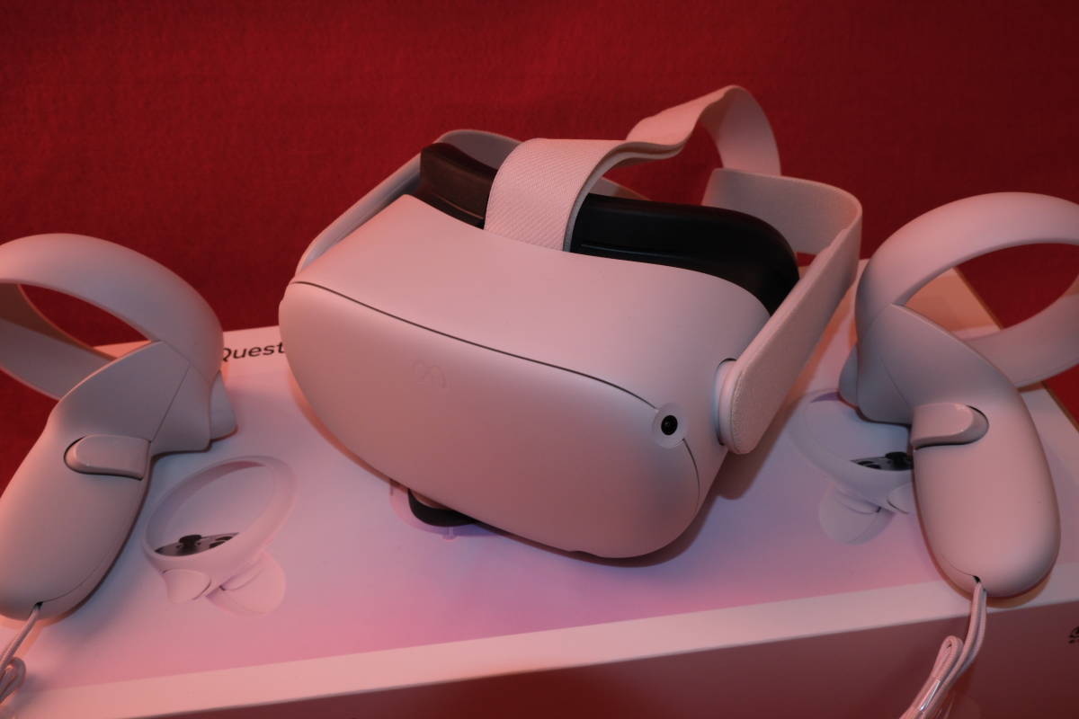 Meta Oculus Quest 2 128GB VR ヘッドセット(使用9カ月・美品)