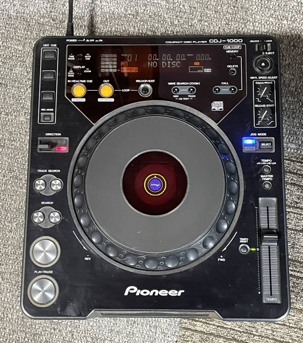 Pioneer CDJ-1000 DJ用CDプレーヤー パイオニア オーディオ機器