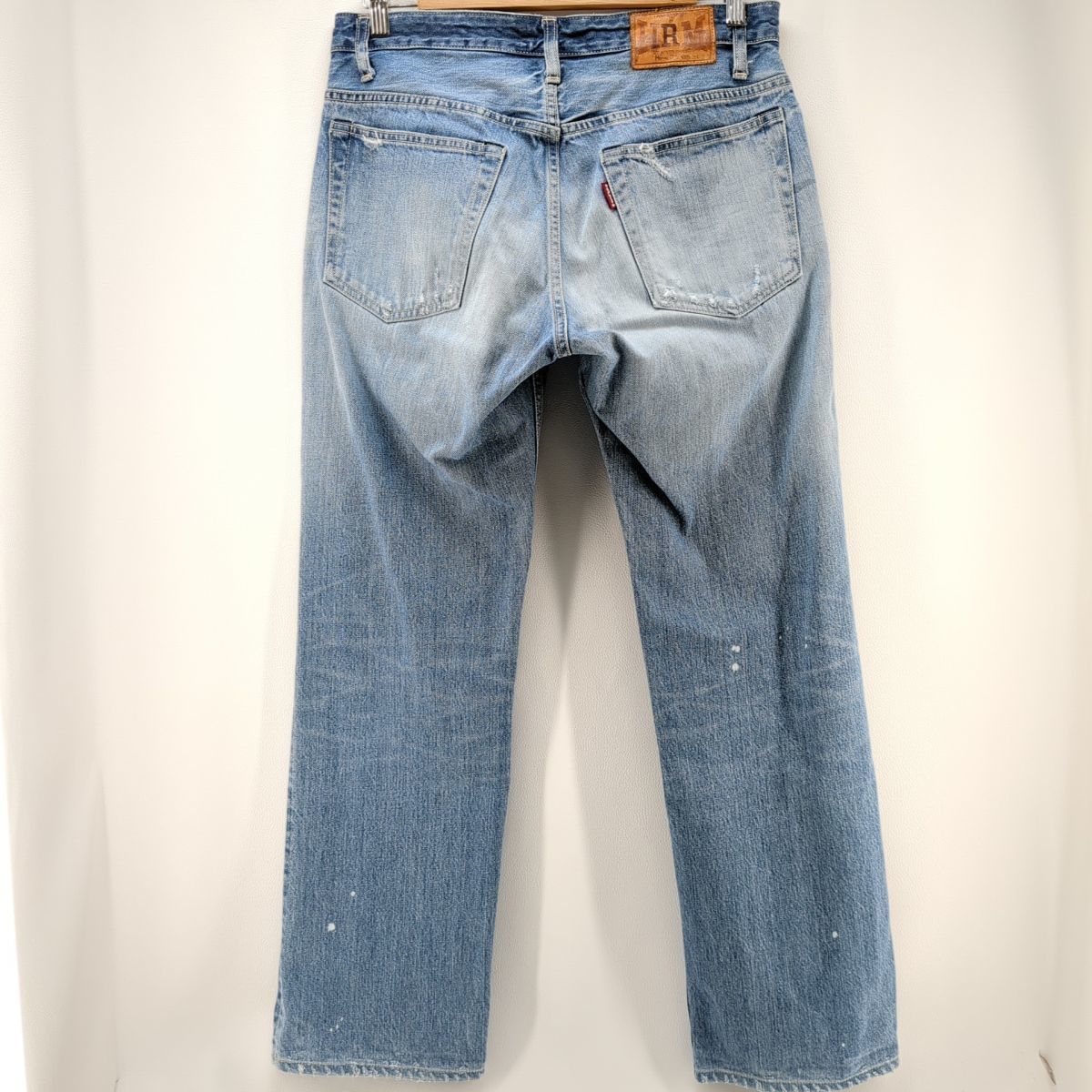 パンツ H.R MARKET ダメージ加工セルビッチデニム！日本製！