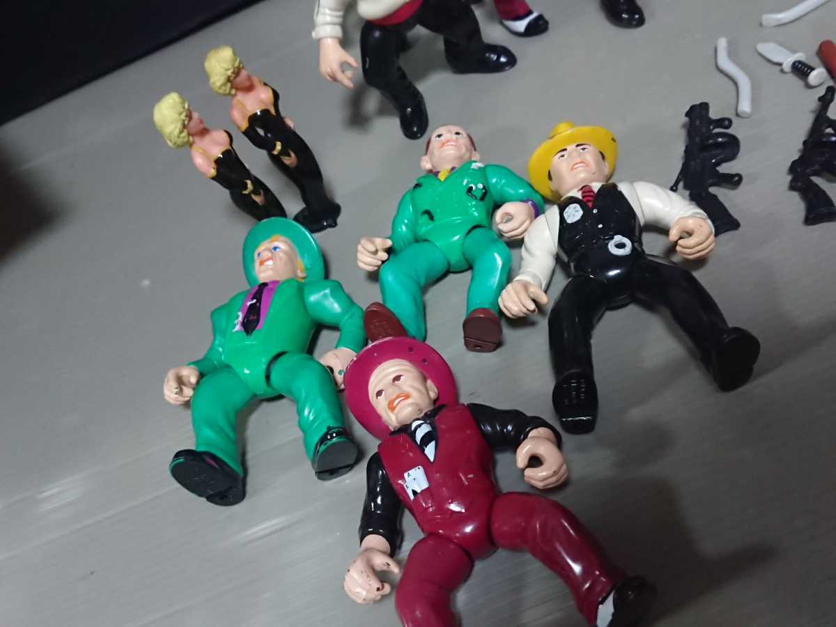 ディック トレイシー アクションフィギュア まとめてセット PLAYMATE社 