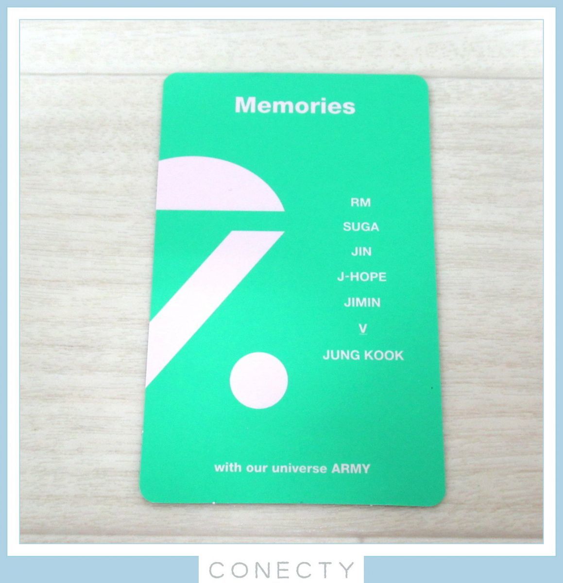 防弾少年団 BTS Blu-ray Memories of 2020 トレカ V テヒョン テテ