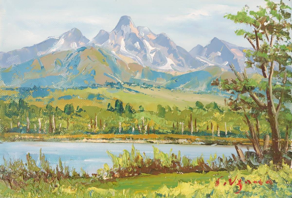 水彩 美術作品 風景 油絵 絵画 絵の具 油絵 風景画海 ヨーロッパの海と水辺
