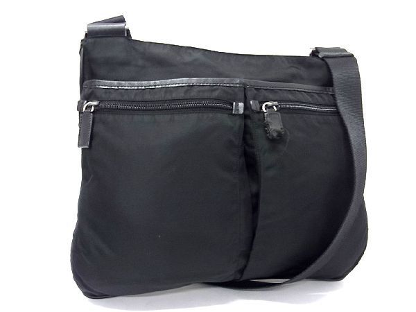 1円 PRADA プラダ テスートナイロン ショルダーバッグ クロス 1円 PRADA プラダ テスートナイロン ショルダーバッグ クロス