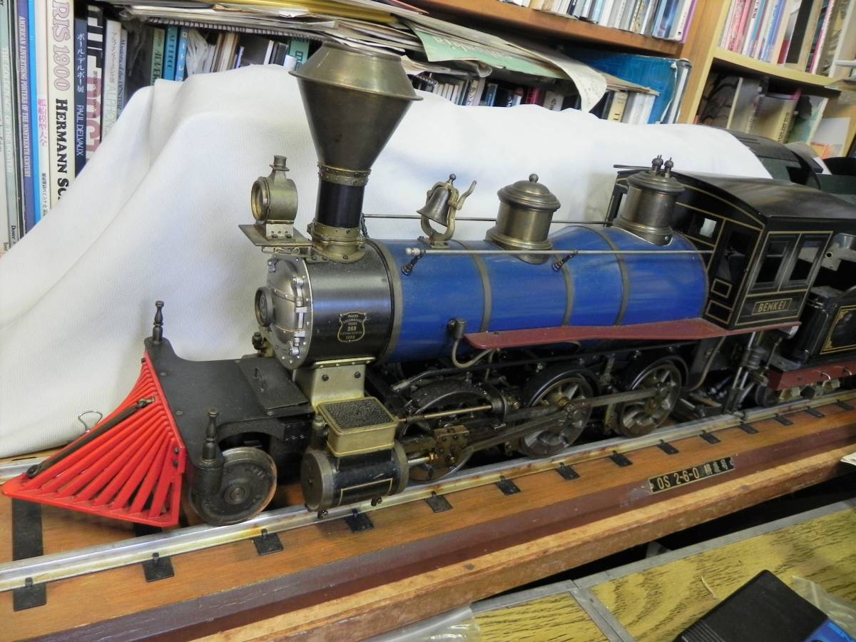 O.S　小川精機　3.5インチ　弁慶号　展示レール付き　引取り限定