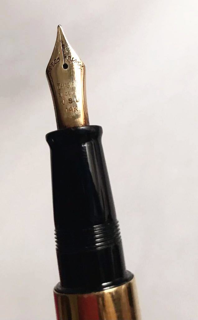大橋堂 万年筆 OHASIDO ペン先14K 14K ペン先 J.S.U - 希少 K18 Yahoo