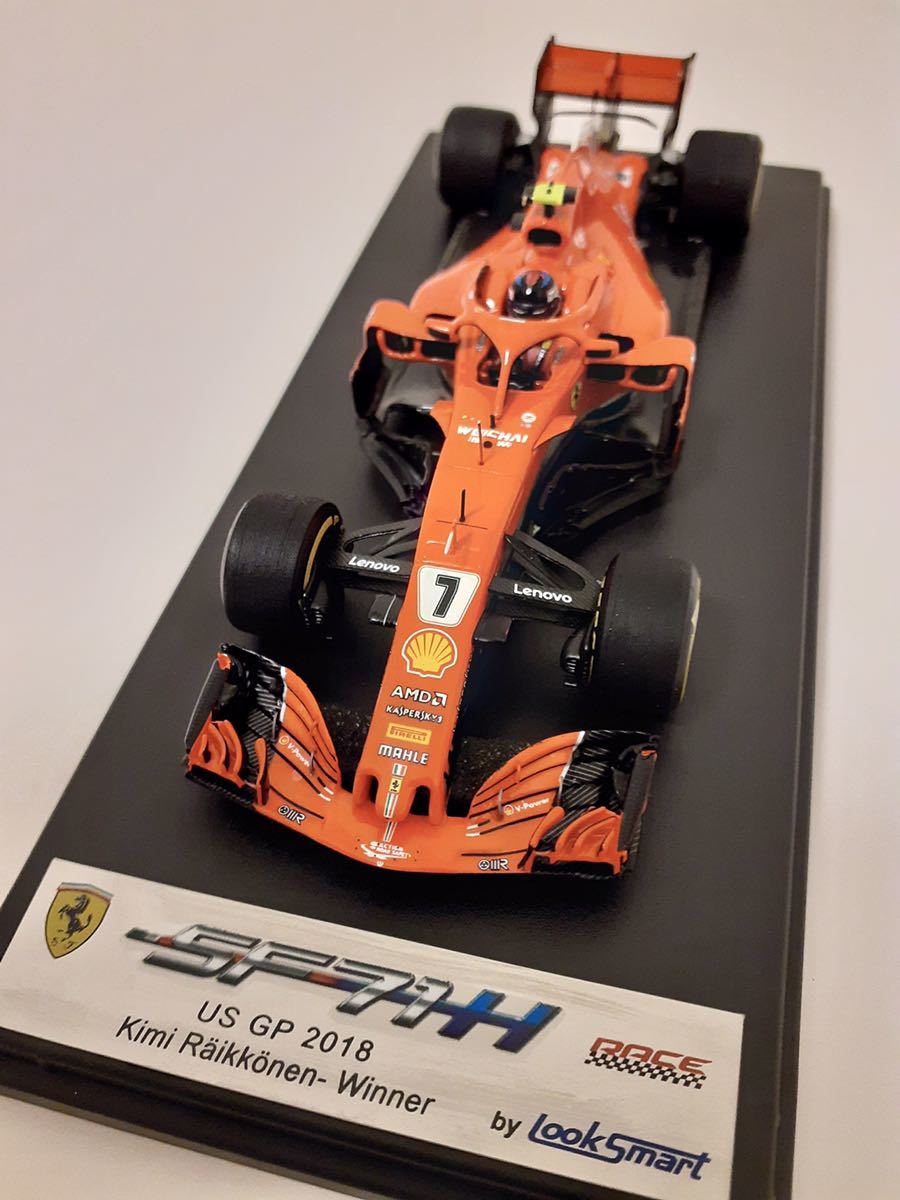 ルックスマート 1/43 フェラーリ SF71-H Winner Australian GP 2018