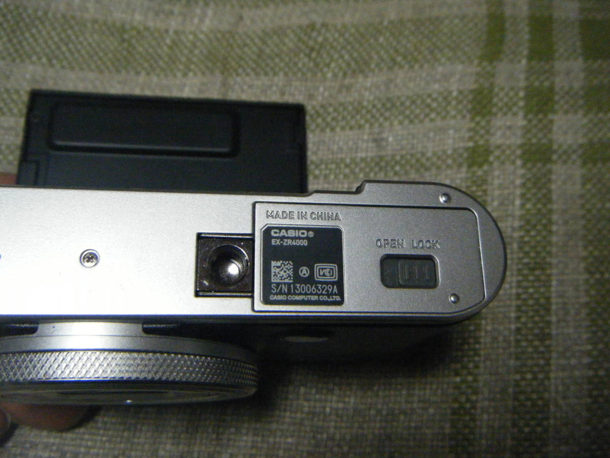 ○CASIO カシオ「HIGH SPEED EXILIM EX-ZR4000 ジャンク本体のみ 