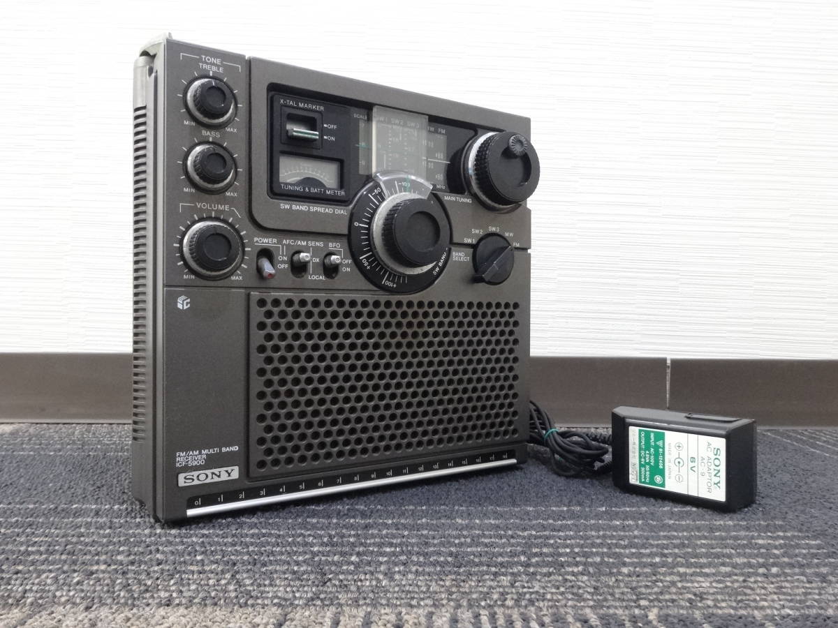 激レア】 ラジオ 受信機 SONY ソニー Skysenser 5900 スカイセンサー
