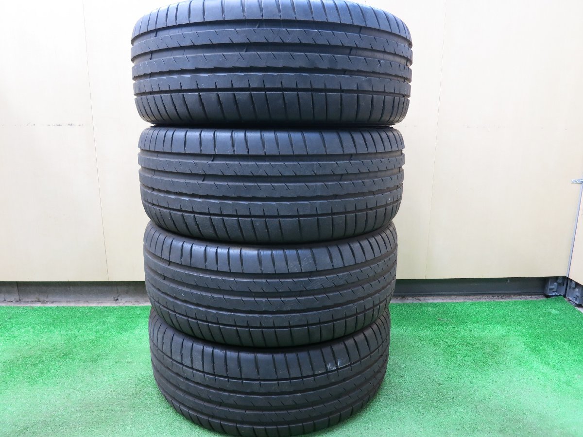 新車外し！22年！ほぼ未使用★235/45R18 ミシュラン パイロット スポーツ4 タイヤ 18インチ テスラ モデル3 カムリ マークX アコード 等★