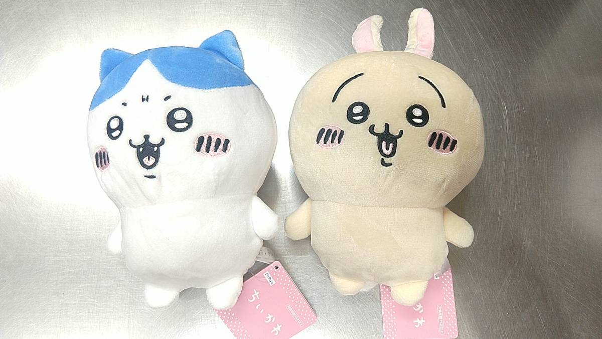 ボイス付きぬいぐるみ ちいかわ ハチワレ うさぎ3体セット ちいかわ