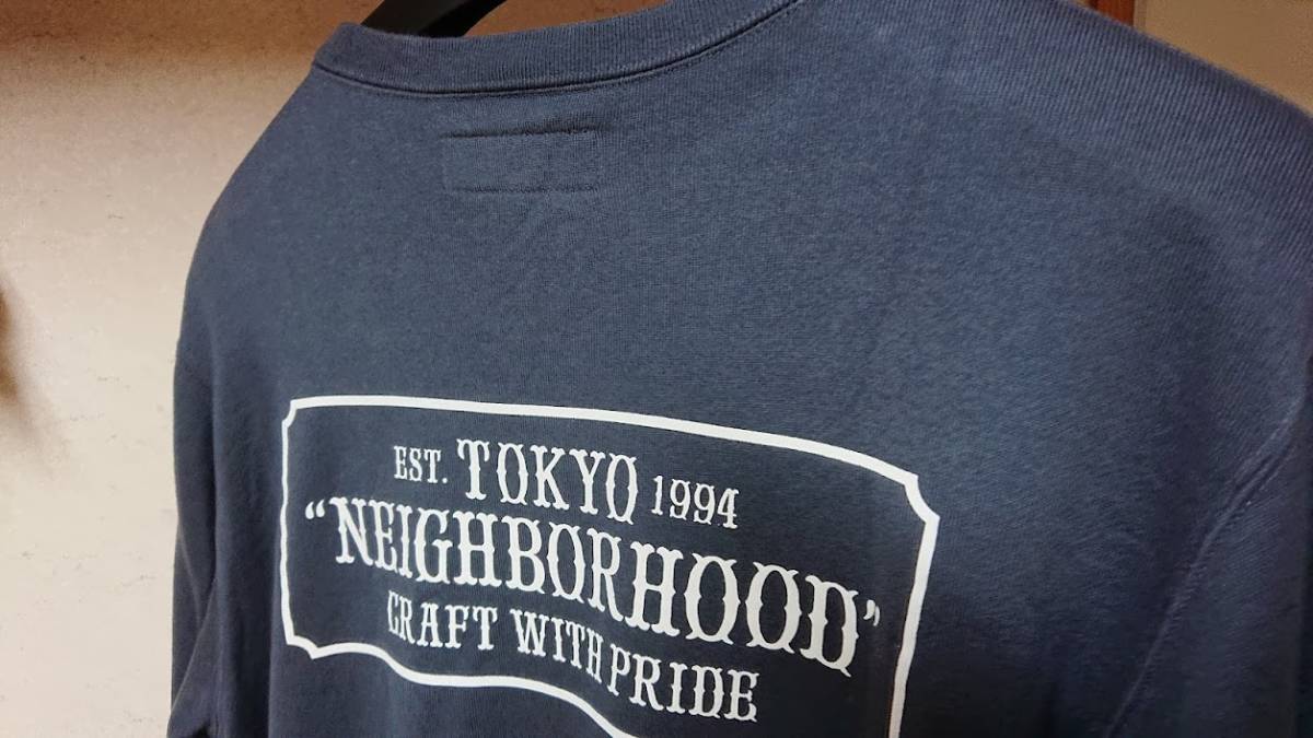 Sサイズ大き目 CLASSIC-S/C-CREW.LS スウェット ネイバーフッド 
