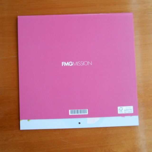 2023年 FMG Mission フラワーカレンダー 未開封 新品 お花のカレンダー ポケット付 新年 壁掛けカレンダー 月替わり FMGミッション_5