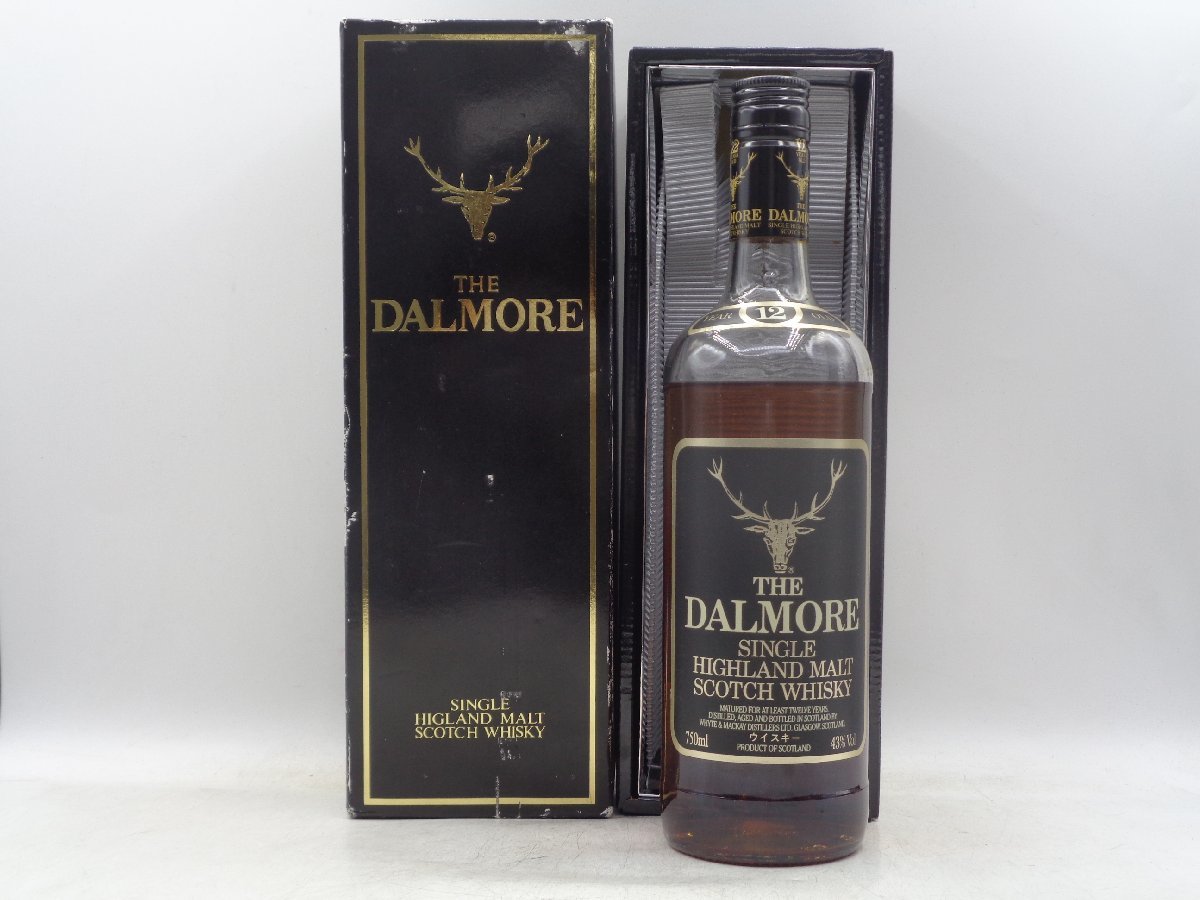 12年 ダルモア DALMORE ハイランド スコッチ THE シングルモルト 700ml 