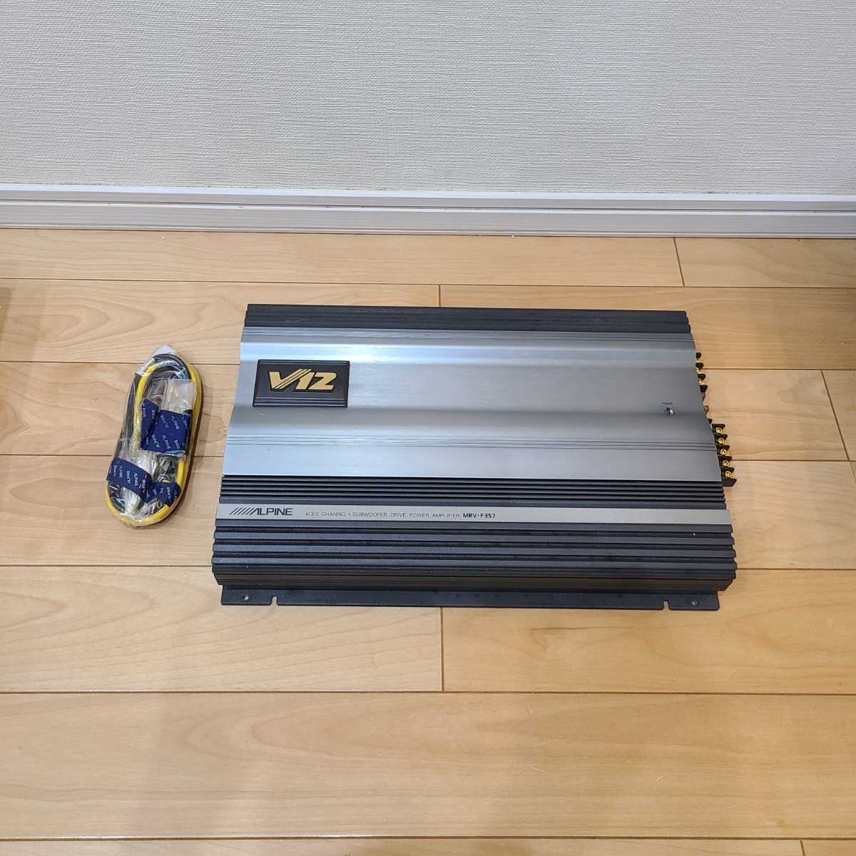 ALPINE MRV-F357 4CH POWER AMP アルパイン 4チャン パワーアンプ 品(アンプ)｜売買されたオークション情報 ...