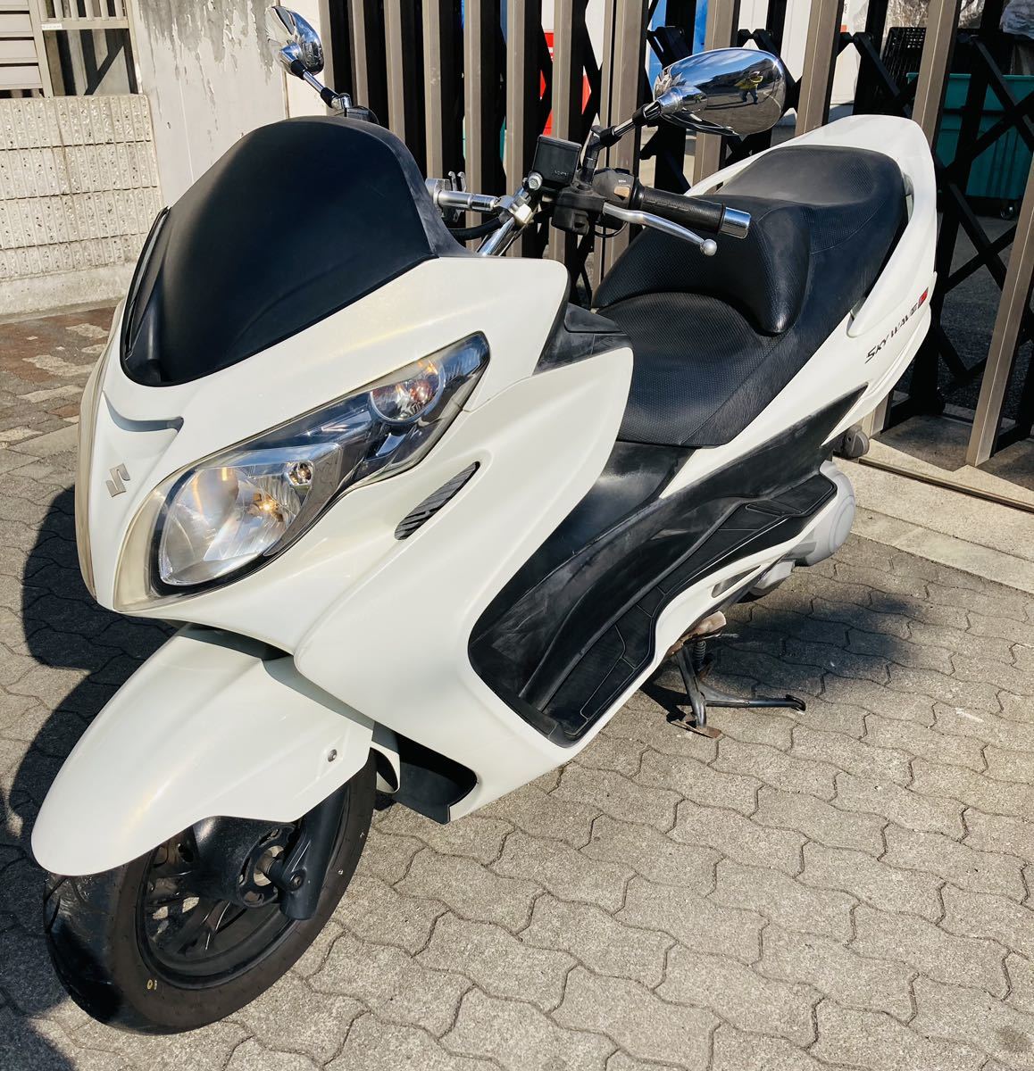 スカイウェイブ250 CJ46A 現状不動（スズキスカイウェイブCJ46A 現状  