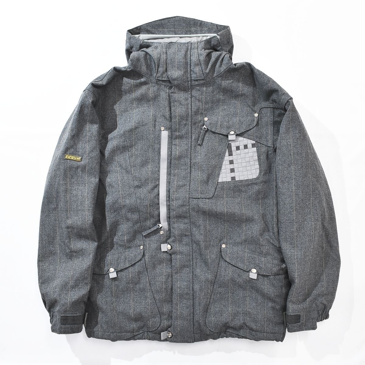 ☆チェック柄 シックスエイトシックス 686 スノー ボード ジャケット L