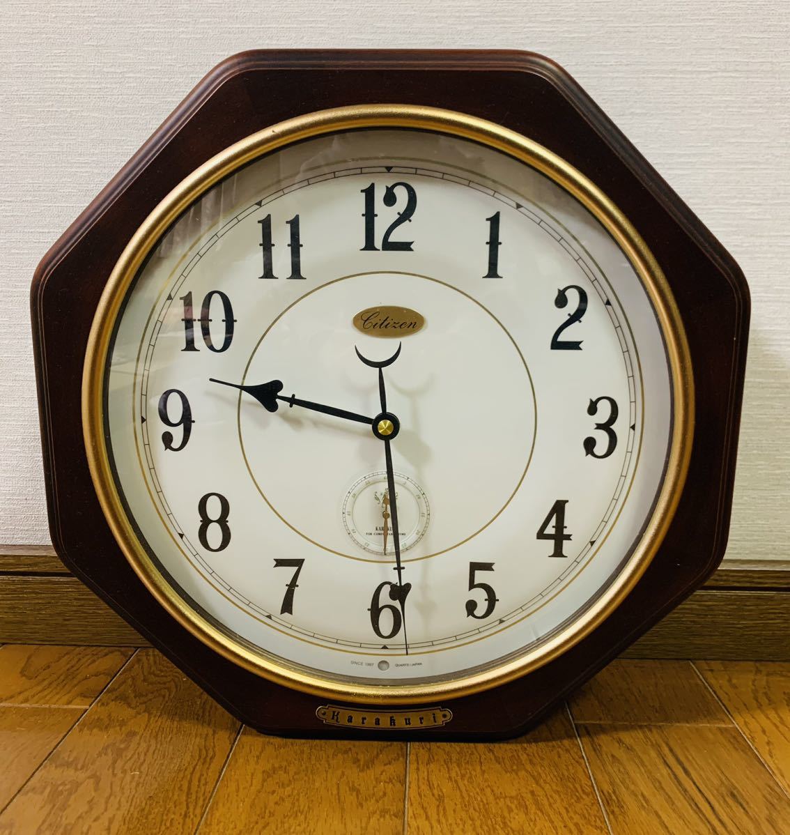 CITIZEN シチズン KARAKURI からくり時計 Q83100 掛け時計