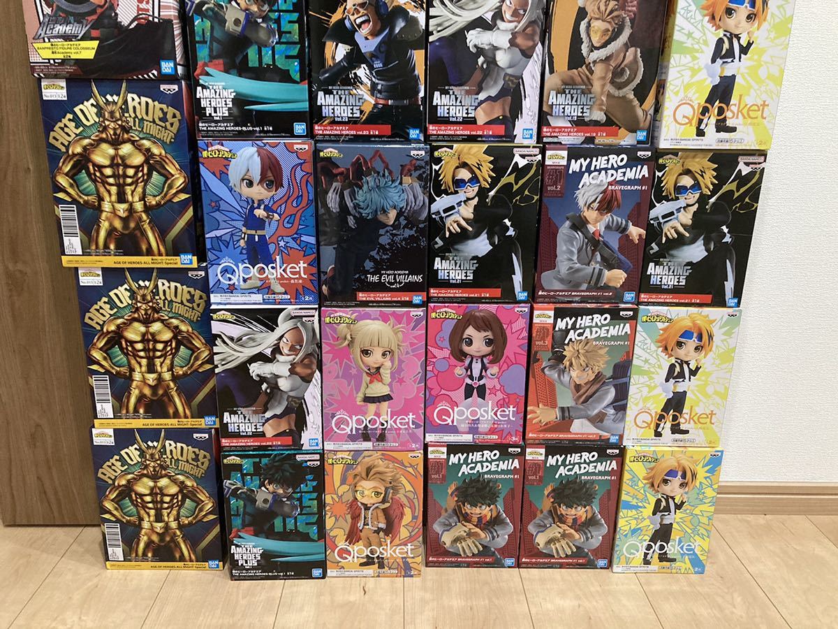 未開封品33個 ヒロアカ フィギュア オールマイト お茶子 トガ ヒミコ 