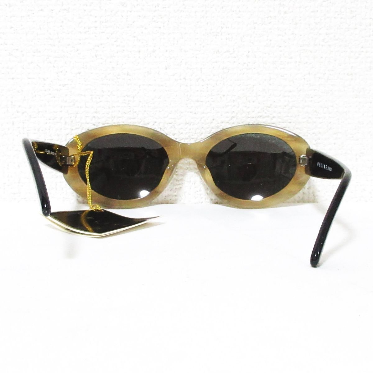 良品 CELINE セリーヌ セルフレーム 眼鏡 メガネ サングラス アイ