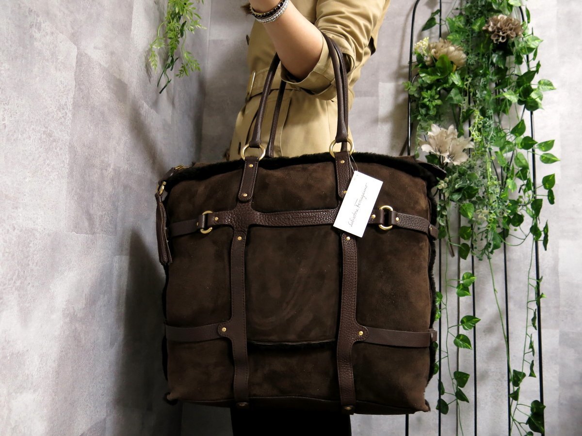 Salvatore Ferragamo ガンチーニ フェラガモ 美品 - メルカリ 2WAY 本 