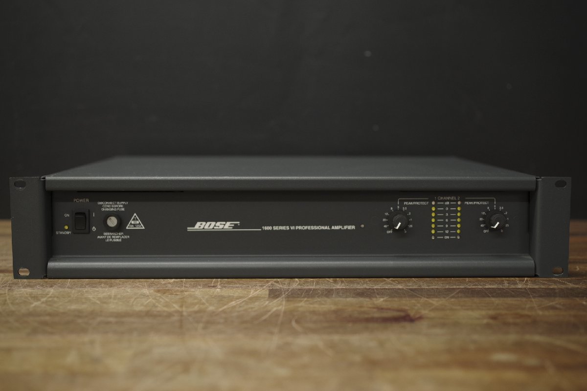 BOSE ボーズ 2chパワーアンプ 1600 SERIES VI PROFESSIONAL AMPLIFIER