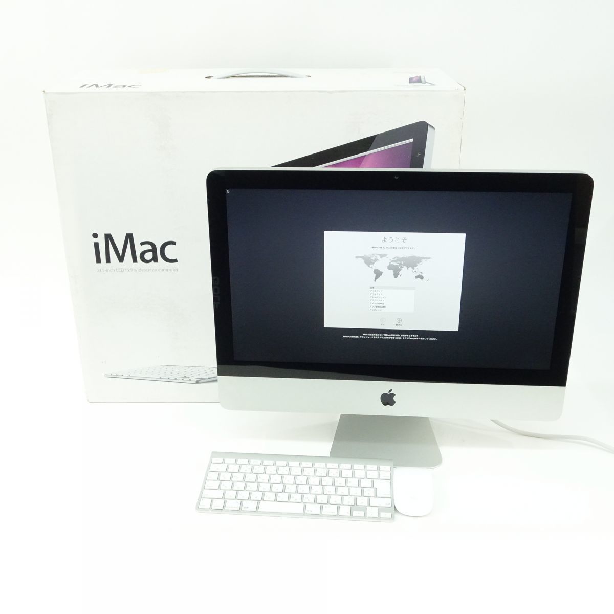 099 Apple/アップル iMac 21.5インチ Mid 2010 i3/メモリ4GB/1TB 一