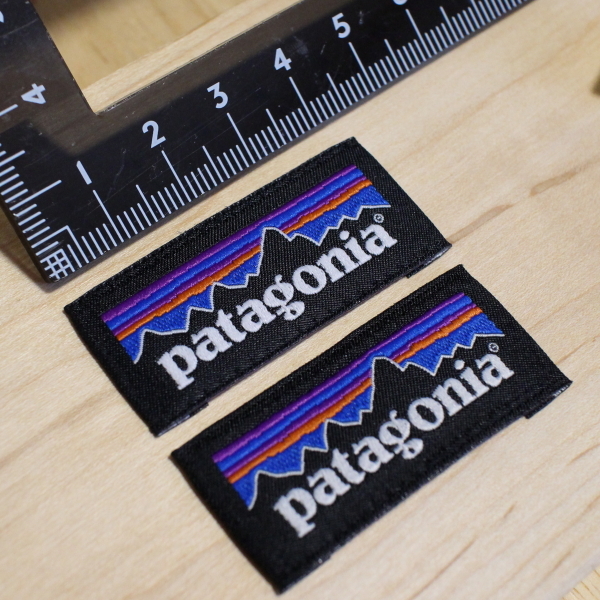 美品 2枚組 パタゴニア patagoniaワッペン [ma95] 