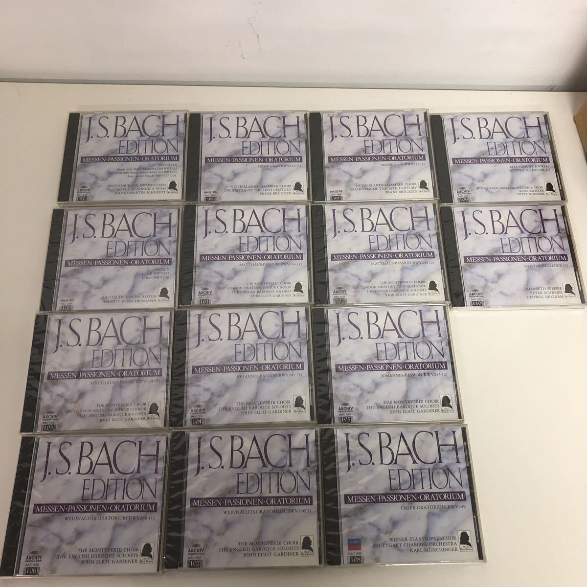 バッハ大全集110CD ＋解説書6冊 公式通販