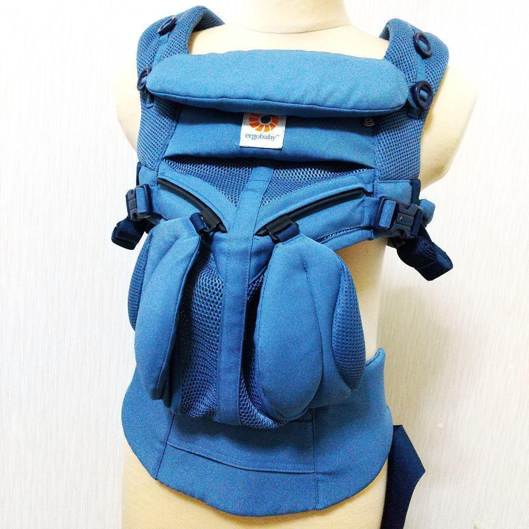 1円スタート エルゴベビーオムニ360 クールエア オックスフォード　 1スタ 同梱・まとめて取引不可 売り切り