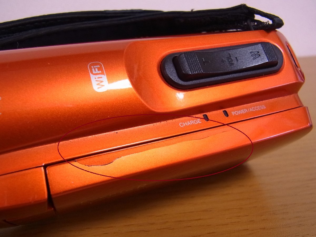 中古非常に良いGZ-RX690-D(オレンジ) ☆JVC ハイビジョン