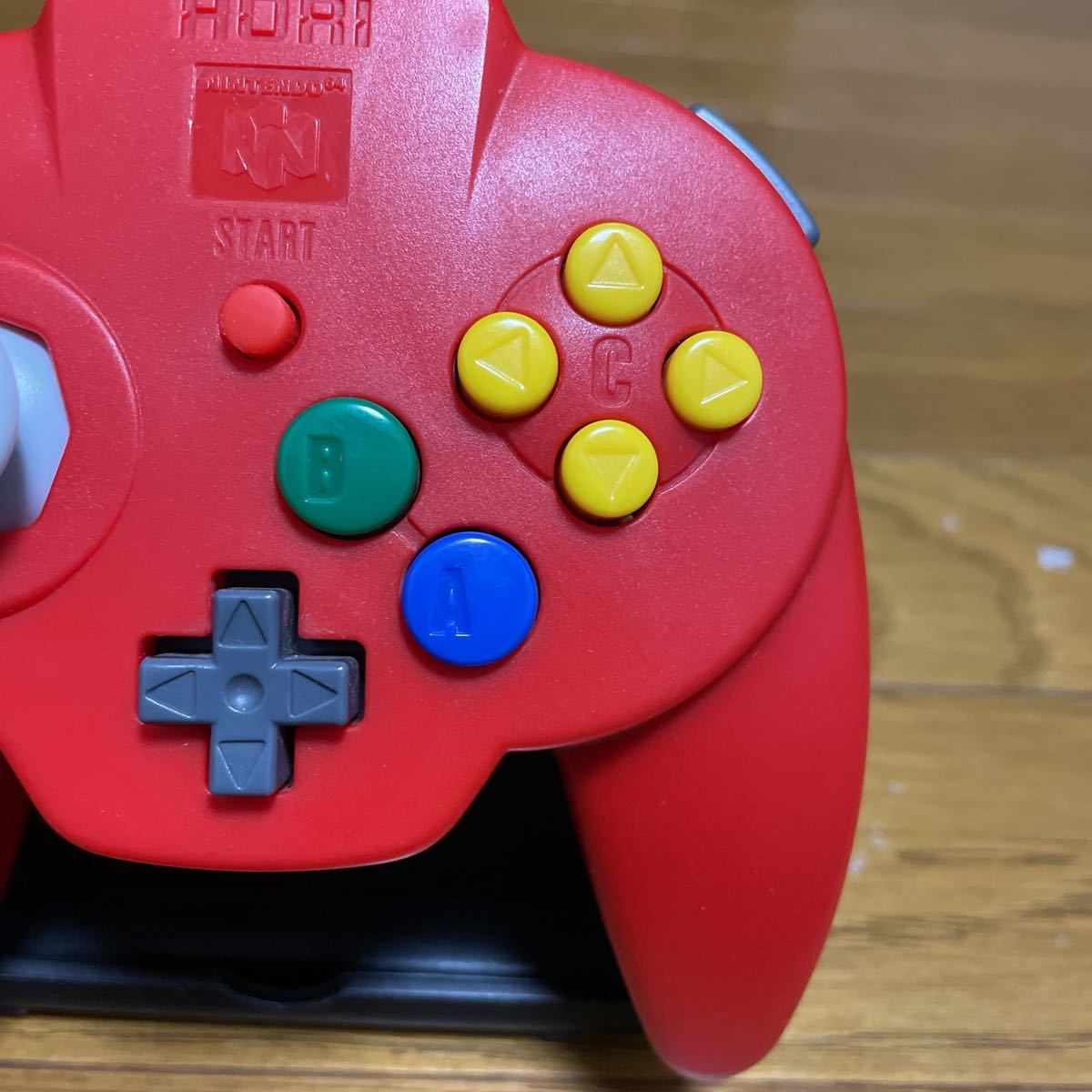 HORI ホリパッドミニ64 コントローラ レッド ニンテンドー64 自宅整理