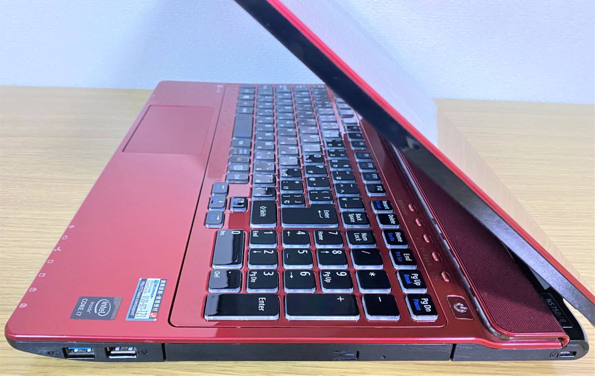 ☆ NEC LAVIE Note Standard/PC-NS750BAR/i7-5500U/新品 SSD 256GB/8GB 